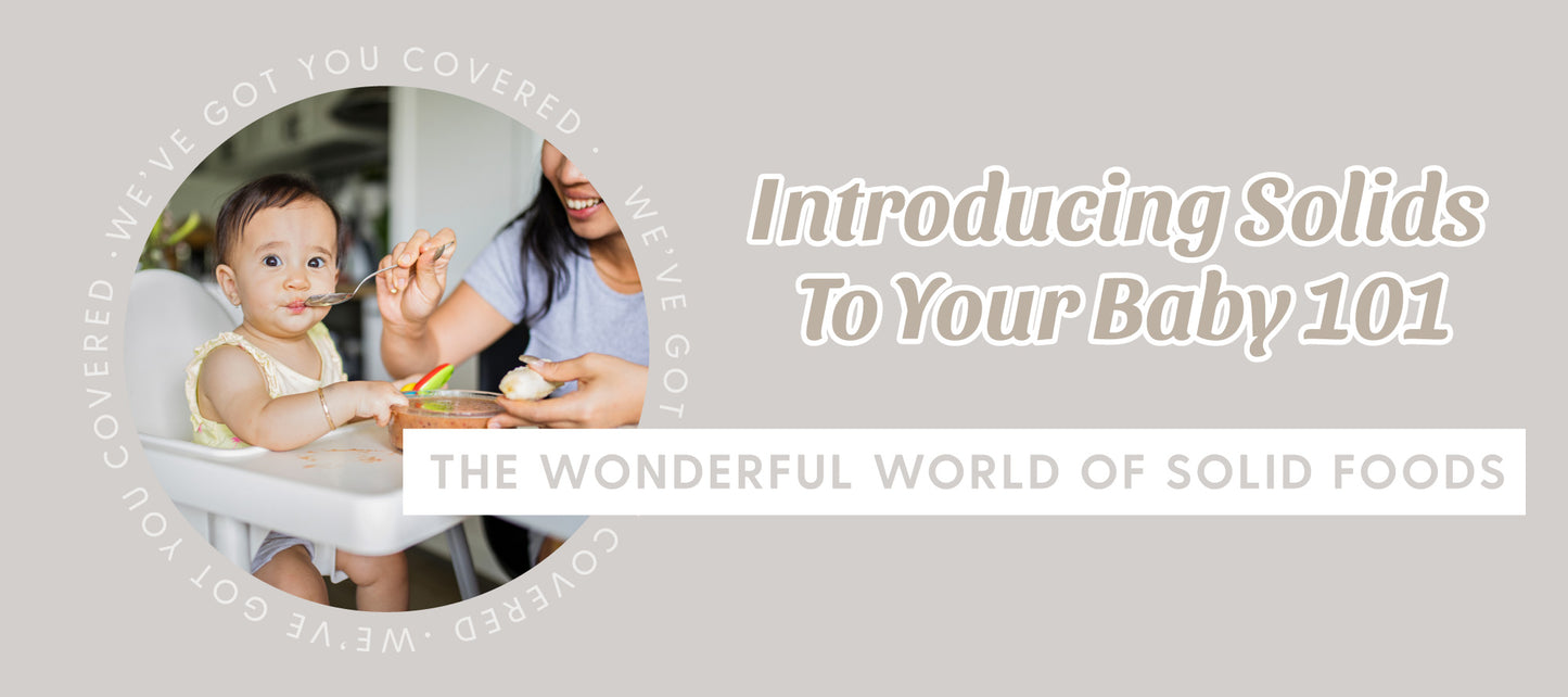 Introducing Solids To Your Baby 101