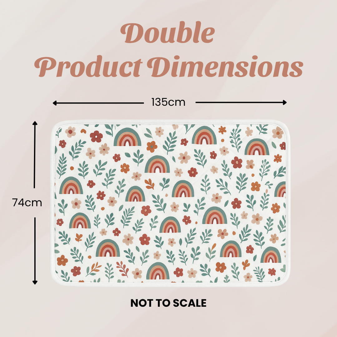 Spewy™ Bed Mats 2 Pack (double bed)