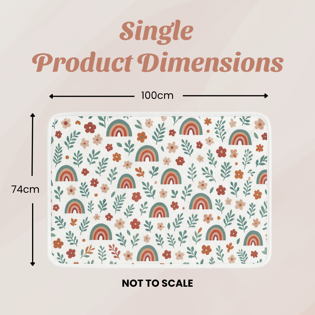 Spewy™ Bed Mats 2 Pack (single / king single bed)